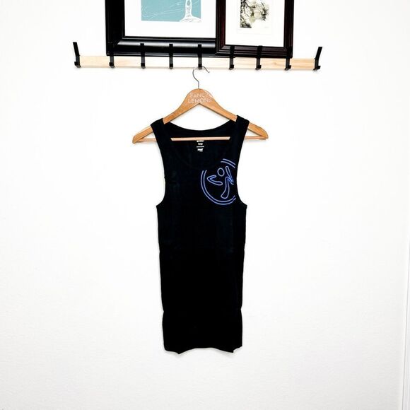 Zumba NWT!  Women's Tribe Instructor Rib Tank - Black Size L - Picture 1 of 6